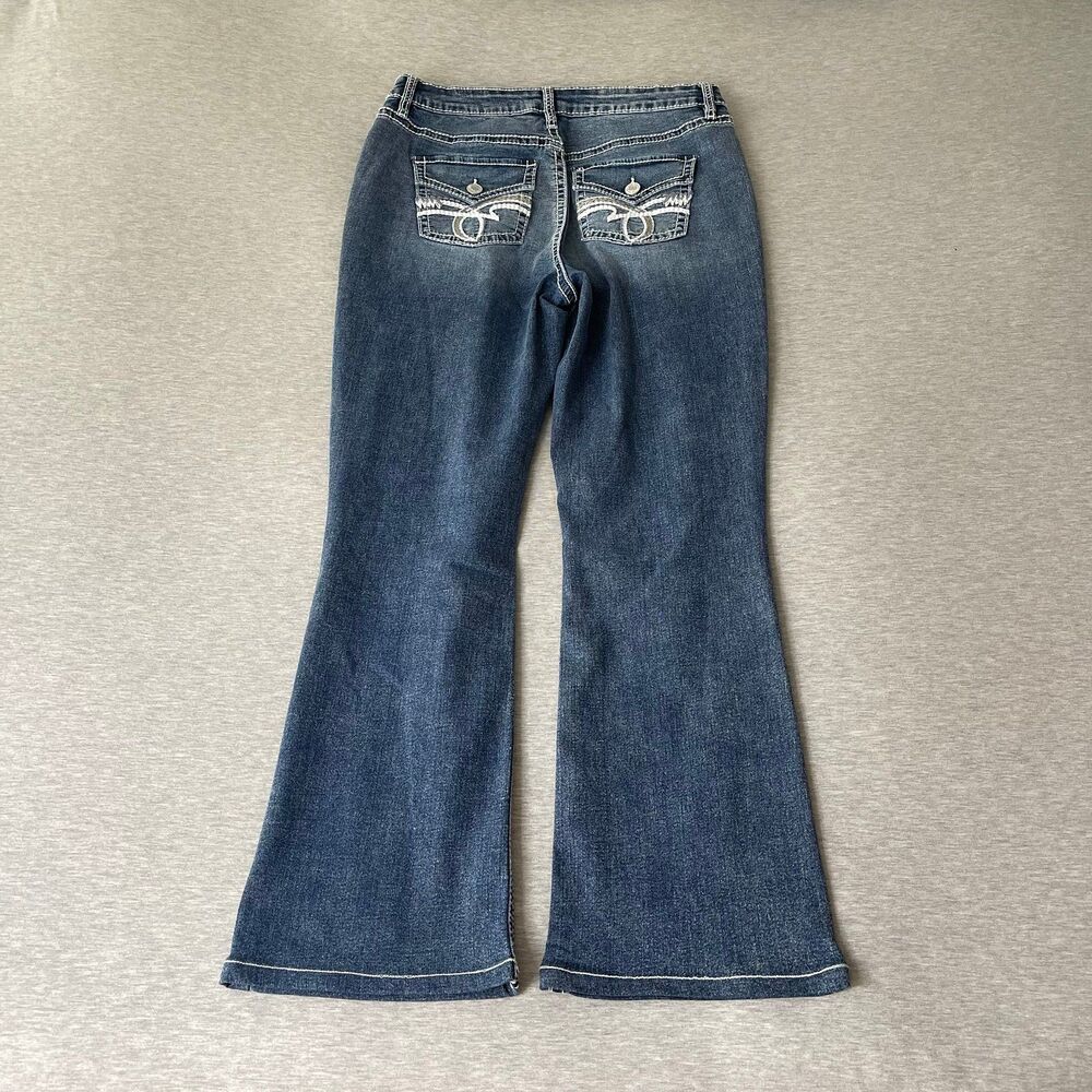 YMI Women’s Designed in Los Angeles Premium Stitch Bootcut Jeans - Size 13/30